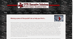 Desktop Screenshot of dtrexecutivesolutions.com